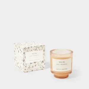 Sentiment 'Mum' Fresh Linen And White Lily Candle KLC363