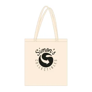 'Simon's Collectibles' Logo Exclusive Organic Tote Bag