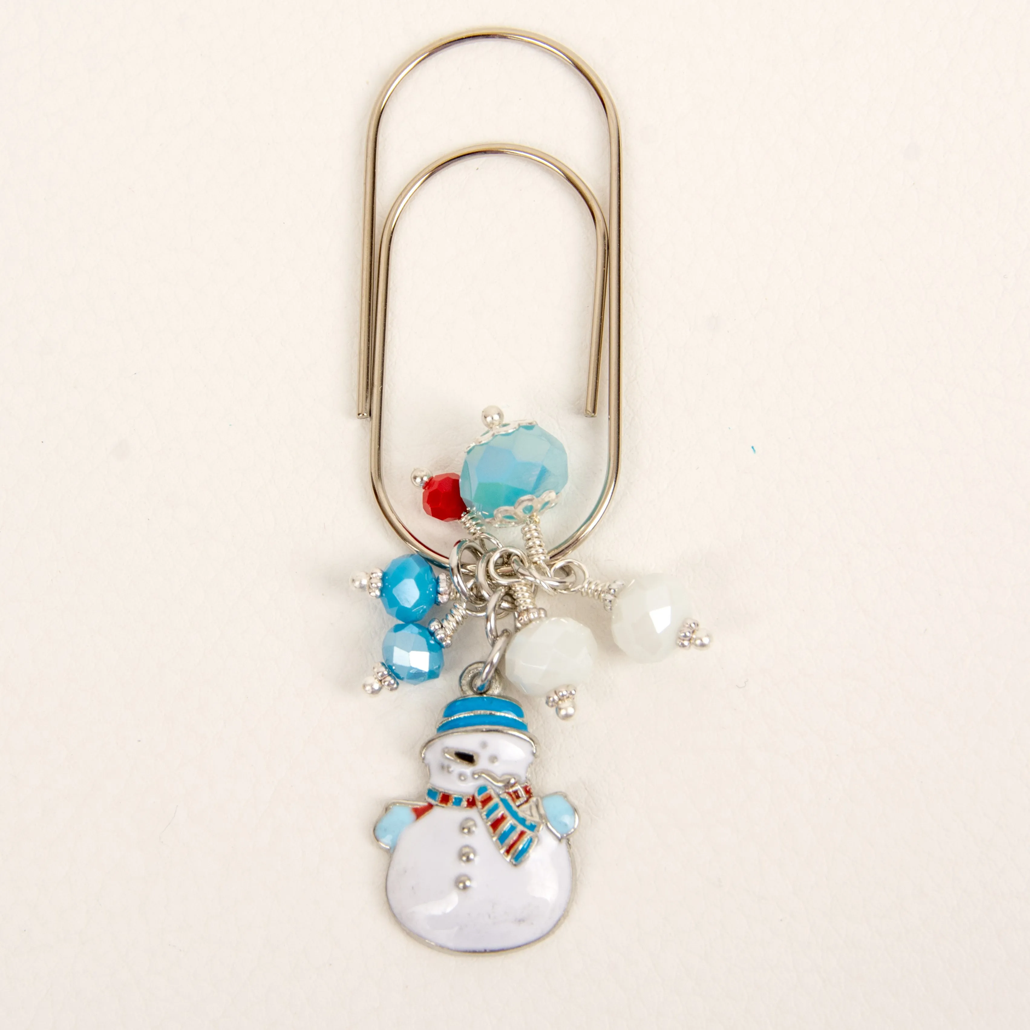 Snowman Dangle Clip or Charm