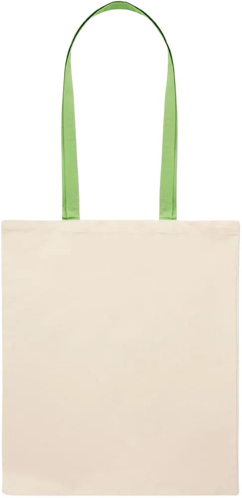 The Water Bearer Design - Essential colored handle tote bag