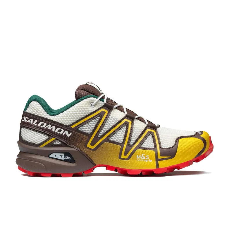 VANDYTHEPINK x Salomon Speedcross 3 Burger Vanilla Ice/Shopping Bag/Posy Green L47714900