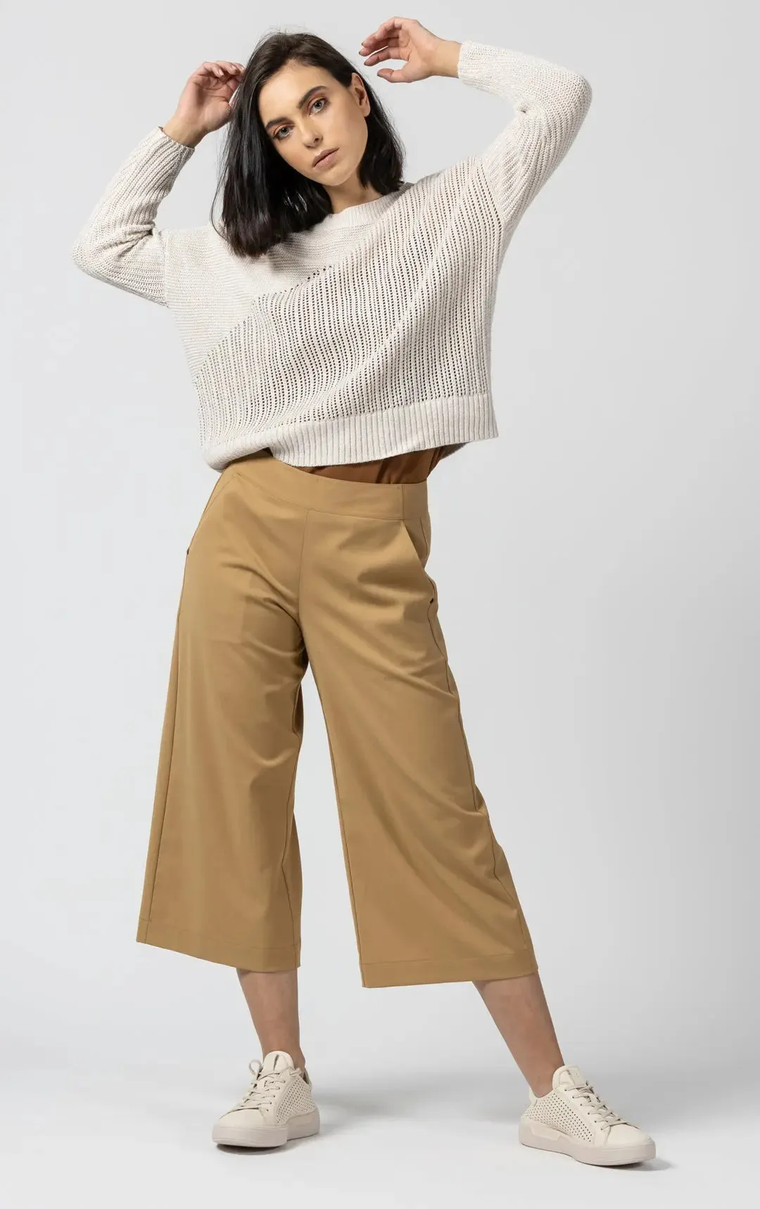 WOOL BLEND CULOTTES - CLEARANCE