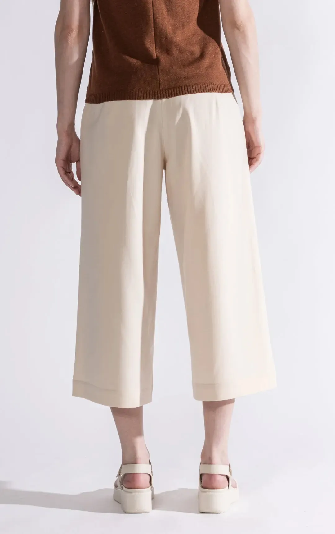 WOOL BLEND CULOTTES - CLEARANCE