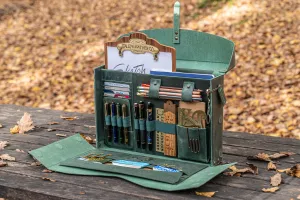 Writer's Medic Bag - XLarge Crazy Horse Forest Green